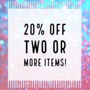 20% off discount!!!